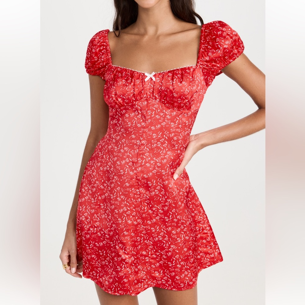 For Love & Lemons Antonia Mini Dress